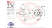 360406012700 MAGNETI MARELLI brzdový kotúč 360406012700 MAGNETI MARELLI