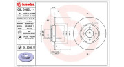 360406021800 MAGNETI MARELLI brzdový kotúč 360406021800 MAGNETI MARELLI