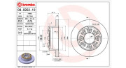 360406022900 Brzdový kotouč MAGNETI MARELLI