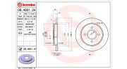 360406024600 Brzdový kotouč MAGNETI MARELLI