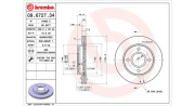 360406025200 Brzdový kotouč MAGNETI MARELLI