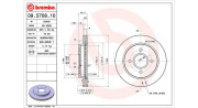 360406025400 Brzdový kotouč MAGNETI MARELLI