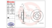 360406027200 Brzdový kotouč MAGNETI MARELLI