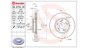 360406027900 Brzdový kotouč MAGNETI MARELLI