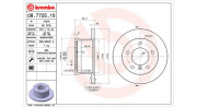 360406033000 Brzdový kotouč MAGNETI MARELLI