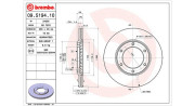 360406034600 Brzdový kotouč MAGNETI MARELLI