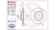 360406035200 Brzdový kotouč MAGNETI MARELLI