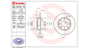 360406037200 Brzdový kotouč MAGNETI MARELLI