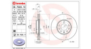 360406038800 Brzdový kotouč MAGNETI MARELLI