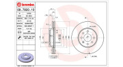 360406039100 Brzdový kotouč MAGNETI MARELLI