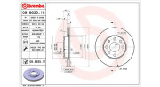 360406039300 Brzdový kotouč MAGNETI MARELLI