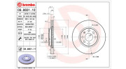 360406039500 Brzdový kotouč MAGNETI MARELLI