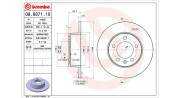 360406039600 MAGNETI MARELLI brzdový kotúč 360406039600 MAGNETI MARELLI