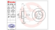 360406039800 Brzdový kotouč MAGNETI MARELLI