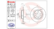 360406040000 Brzdový kotouč MAGNETI MARELLI