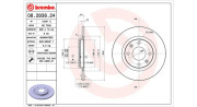 360406040200 Brzdový kotouč MAGNETI MARELLI