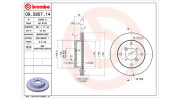 360406046000 Brzdový kotouč MAGNETI MARELLI