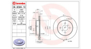 360406046200 Brzdový kotouč MAGNETI MARELLI