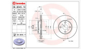 360406046600 Brzdový kotouč MAGNETI MARELLI