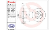 360406047900 Brzdový kotouč MAGNETI MARELLI