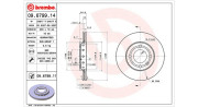 360406048900 Brzdový kotouč MAGNETI MARELLI