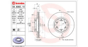 360406055300 Brzdový kotouč MAGNETI MARELLI