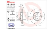 360406056700 Brzdový kotouč MAGNETI MARELLI