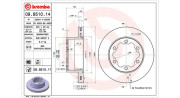 360406057200 Brzdový kotouč MAGNETI MARELLI