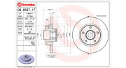 360406057400 Brzdový kotouč MAGNETI MARELLI