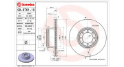 360406058200 Brzdový kotouč MAGNETI MARELLI