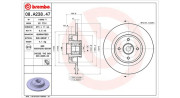 360406061000 MAGNETI MARELLI brzdový kotúč 360406061000 MAGNETI MARELLI