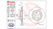 360406063800 MAGNETI MARELLI brzdový kotúč 360406063800 MAGNETI MARELLI