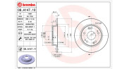 360406065500 Brzdový kotouč MAGNETI MARELLI