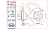 360406072300 Brzdový kotouč MAGNETI MARELLI