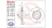 360406073800 MAGNETI MARELLI brzdový kotúč 360406073800 MAGNETI MARELLI