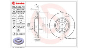 360406075600 Brzdový kotouč MAGNETI MARELLI