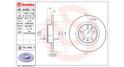 360406075800 Brzdový kotouč MAGNETI MARELLI