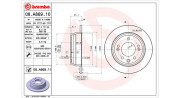 360406080600 Brzdový kotouč MAGNETI MARELLI