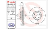 360406087800 Brzdový kotouč MAGNETI MARELLI