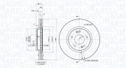 360406087900 Brzdový kotouč MAGNETI MARELLI