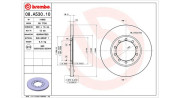 360406089100 Brzdový kotouč MAGNETI MARELLI