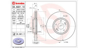 360406089900 Brzdový kotouč MAGNETI MARELLI