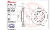 360406093100 Brzdový kotouč MAGNETI MARELLI