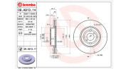 360406094500 MAGNETI MARELLI brzdový kotúč 360406094500 MAGNETI MARELLI