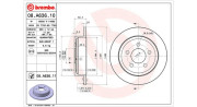 360406100900 Brzdový kotouč MAGNETI MARELLI