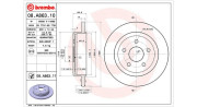 360406104700 MAGNETI MARELLI brzdový kotúč 360406104700 MAGNETI MARELLI