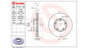 360406105800 Brzdový kotouč MAGNETI MARELLI