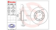 360406106300 Brzdový kotouč MAGNETI MARELLI