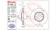 360406106700 MAGNETI MARELLI brzdový kotúč 360406106700 MAGNETI MARELLI