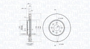 360406108100 Brzdový kotouč MAGNETI MARELLI